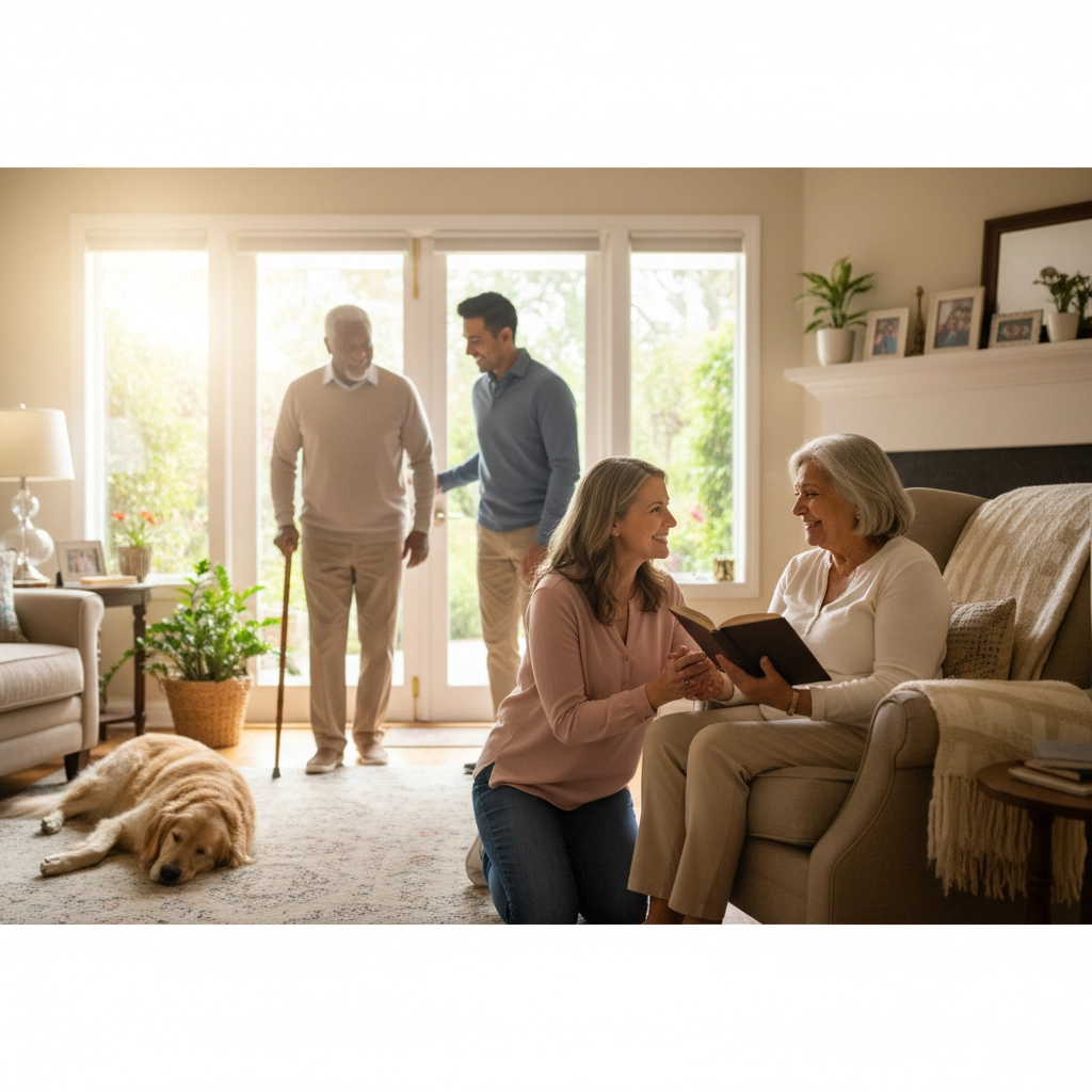 At-Home Caregiving: The Key to Thriving as You Age in Place