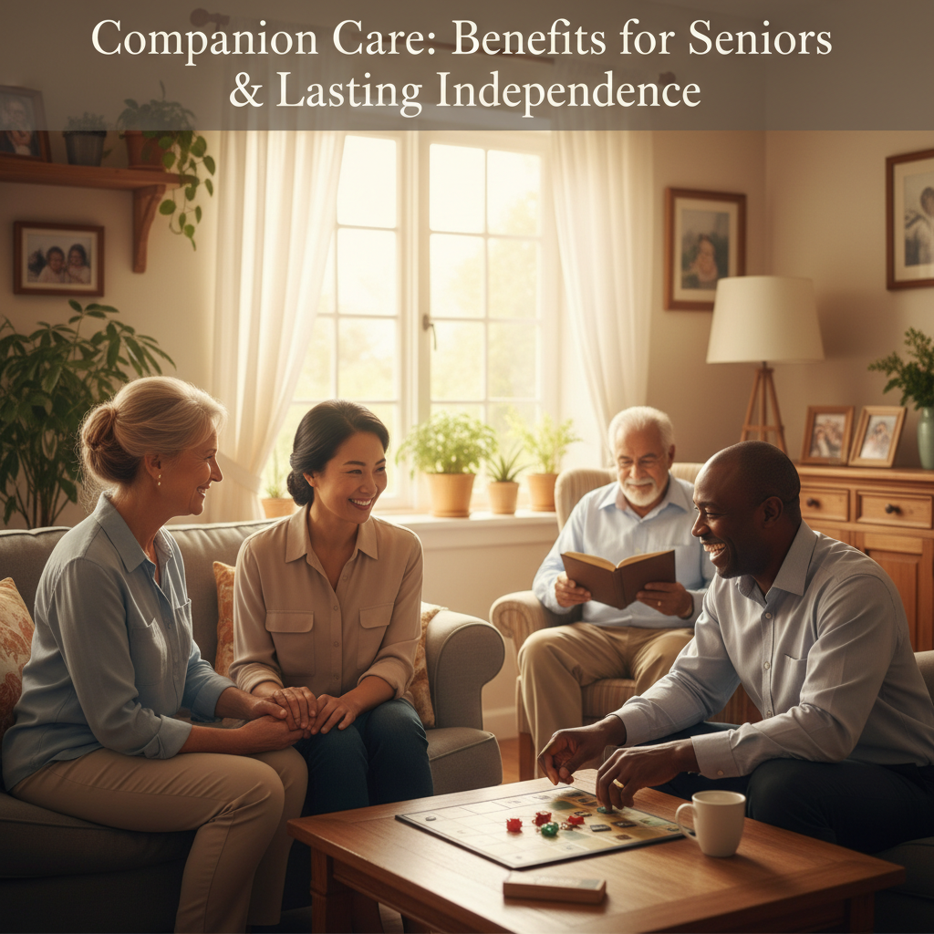 Companion Care: Benefits for Seniors & Lasting Independence