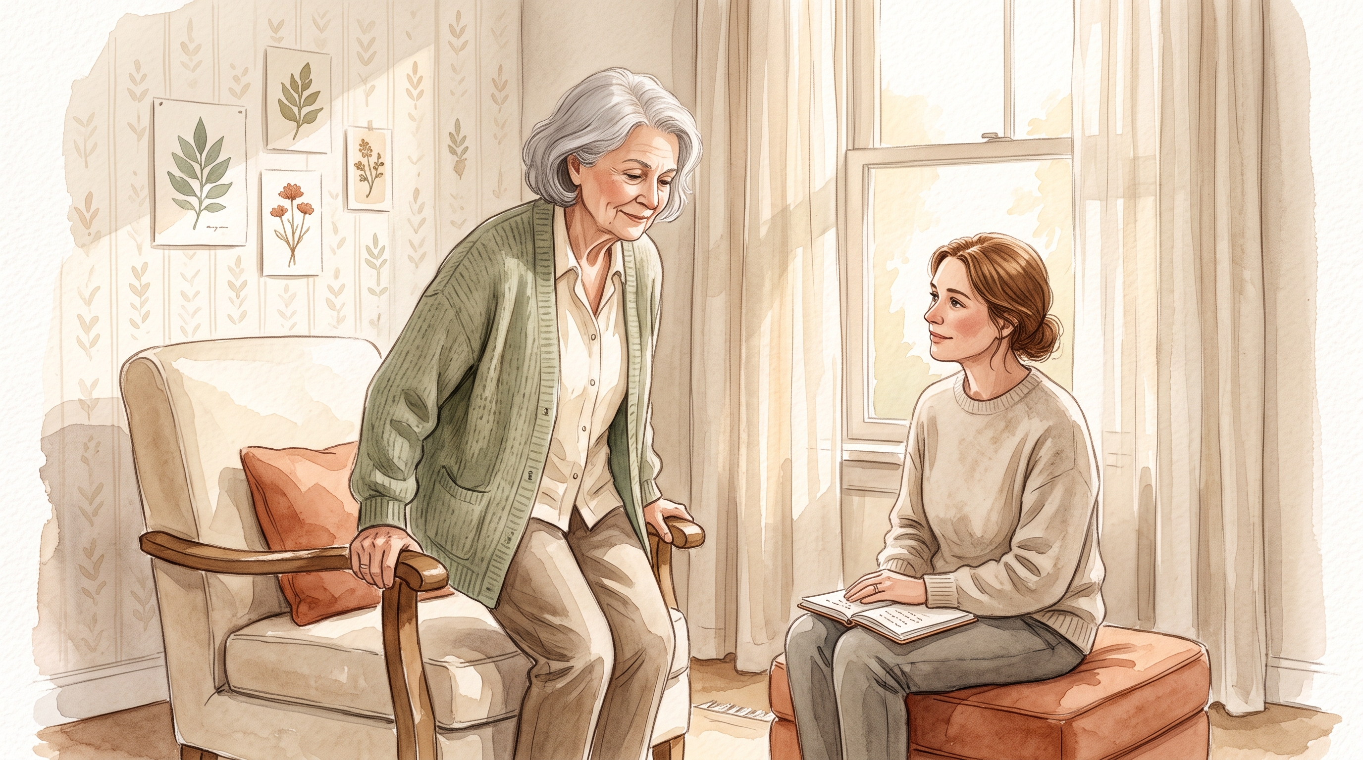 Your Parent Pauses When They Stand Up. Here Is What to Write Down.
