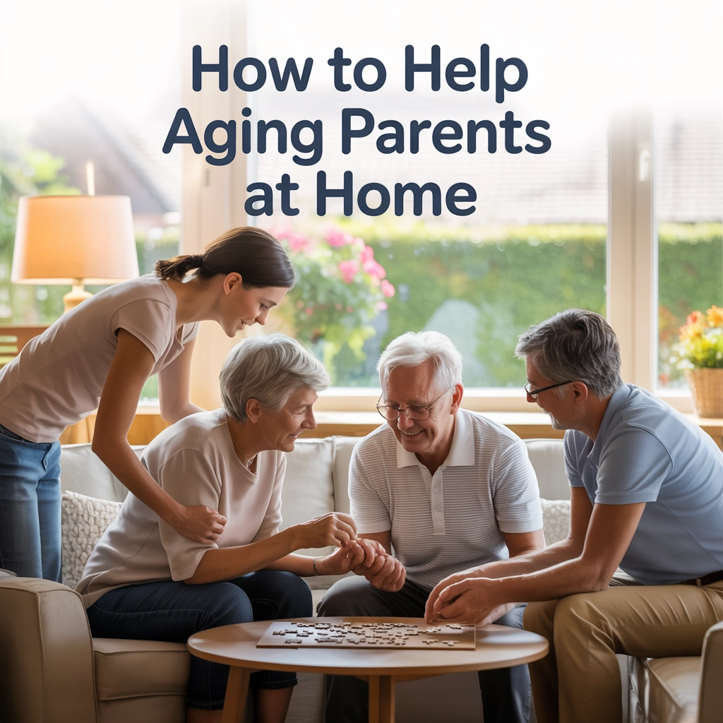 How to Help Aging Parents at Home